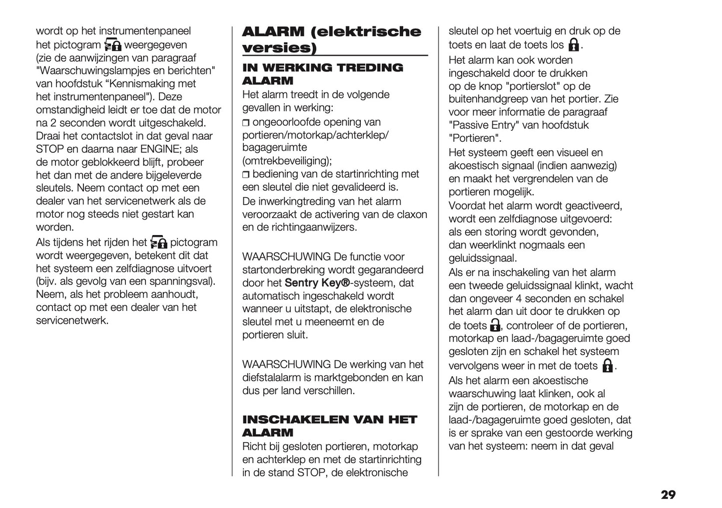 2025 Opel Movano Owner's Manual | Dutch