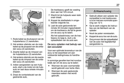 2023-2026 Opel Rocks-e Owner's Manual | Dutch