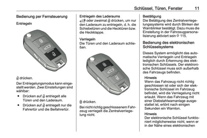 2023-2024 Opel Vivaro Owner's Manual | German