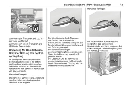 2025-2026 Opel Vivaro Owner's Manual | German