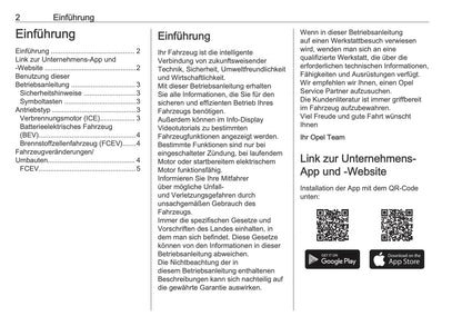 2025-2026 Opel Vivaro Owner's Manual | German