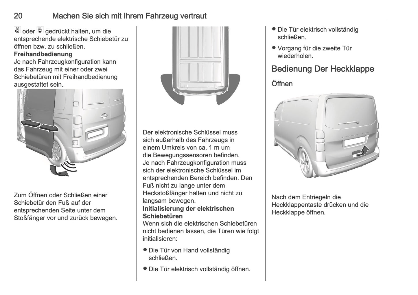 2025-2026 Opel Vivaro Owner's Manual | German