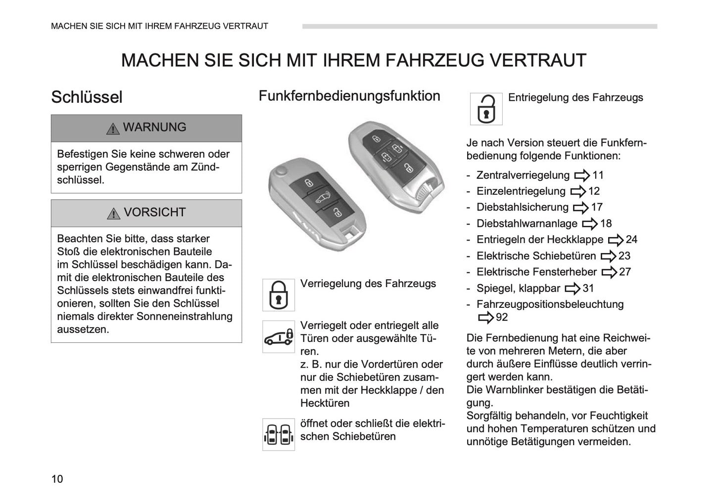 2026 Opel Vivaro Bedienungsanleitung | Deutsch