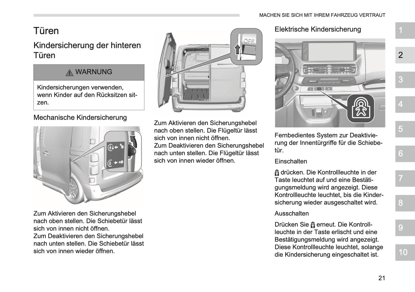 2026 Opel Vivaro Bedienungsanleitung | Deutsch