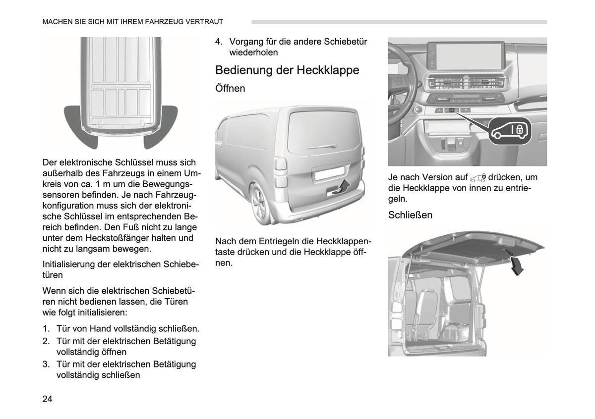 2026 Opel Vivaro Bedienungsanleitung | Deutsch