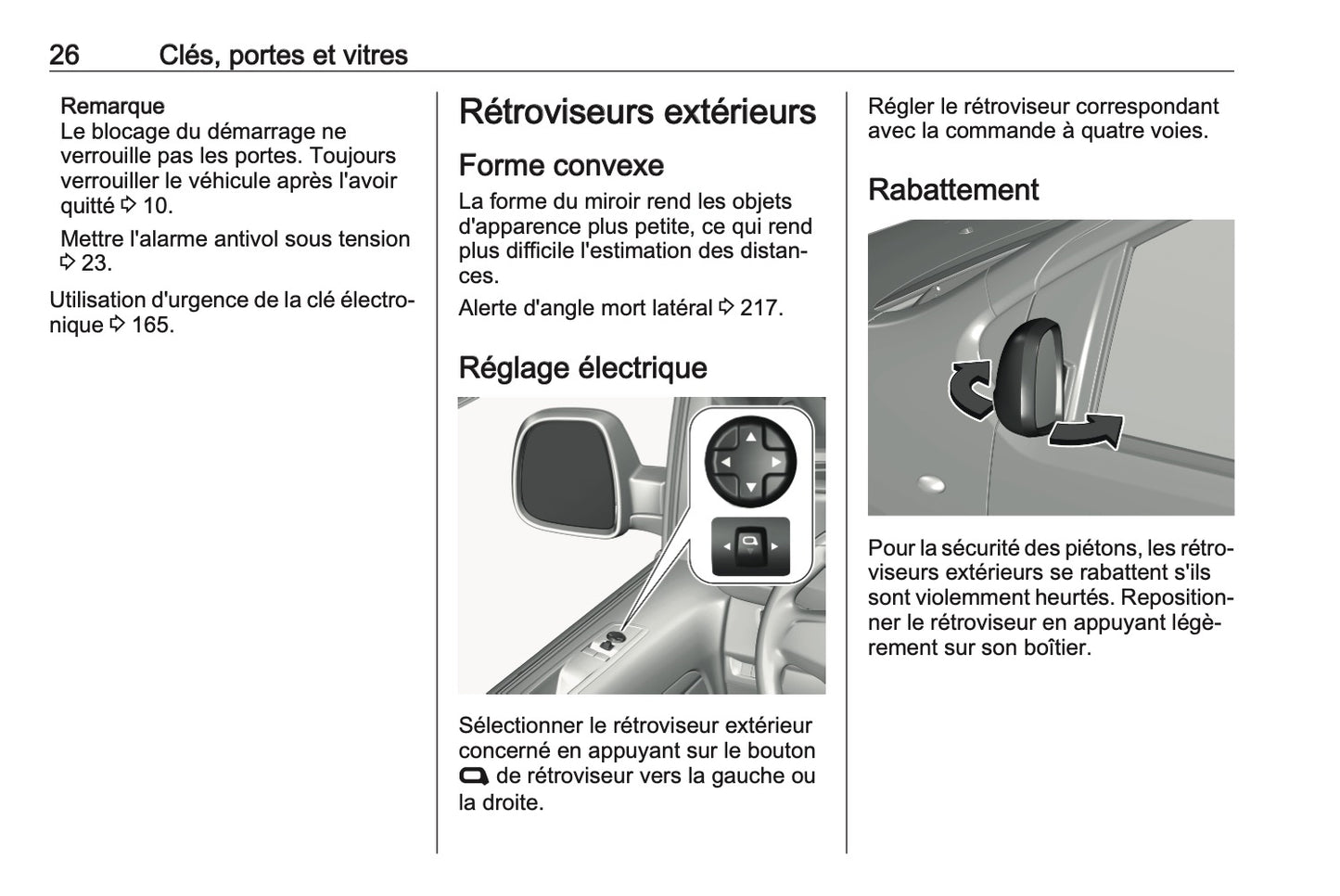 2023-2024 Opel Vivaro Owner's Manual | French