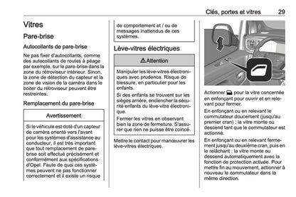 2023-2024 Opel Vivaro Owner's Manual | French