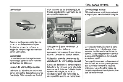 2024-2025 Opel Vivaro Owner's Manual | French