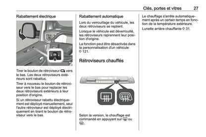 2024-2025 Opel Vivaro Owner's Manual | French