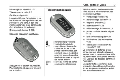 2024-2025 Opel Vivaro Owner's Manual | French