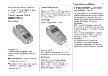 2025-2026 Opel Vivaro Owner's Manual | French