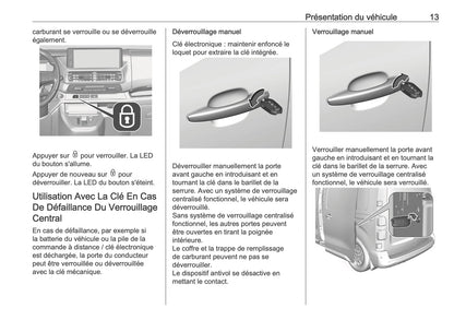 2025-2026 Opel Vivaro Owner's Manual | French