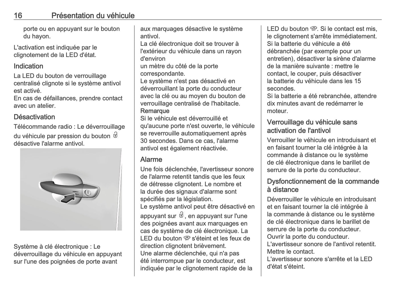 2025-2026 Opel Vivaro Owner's Manual | French