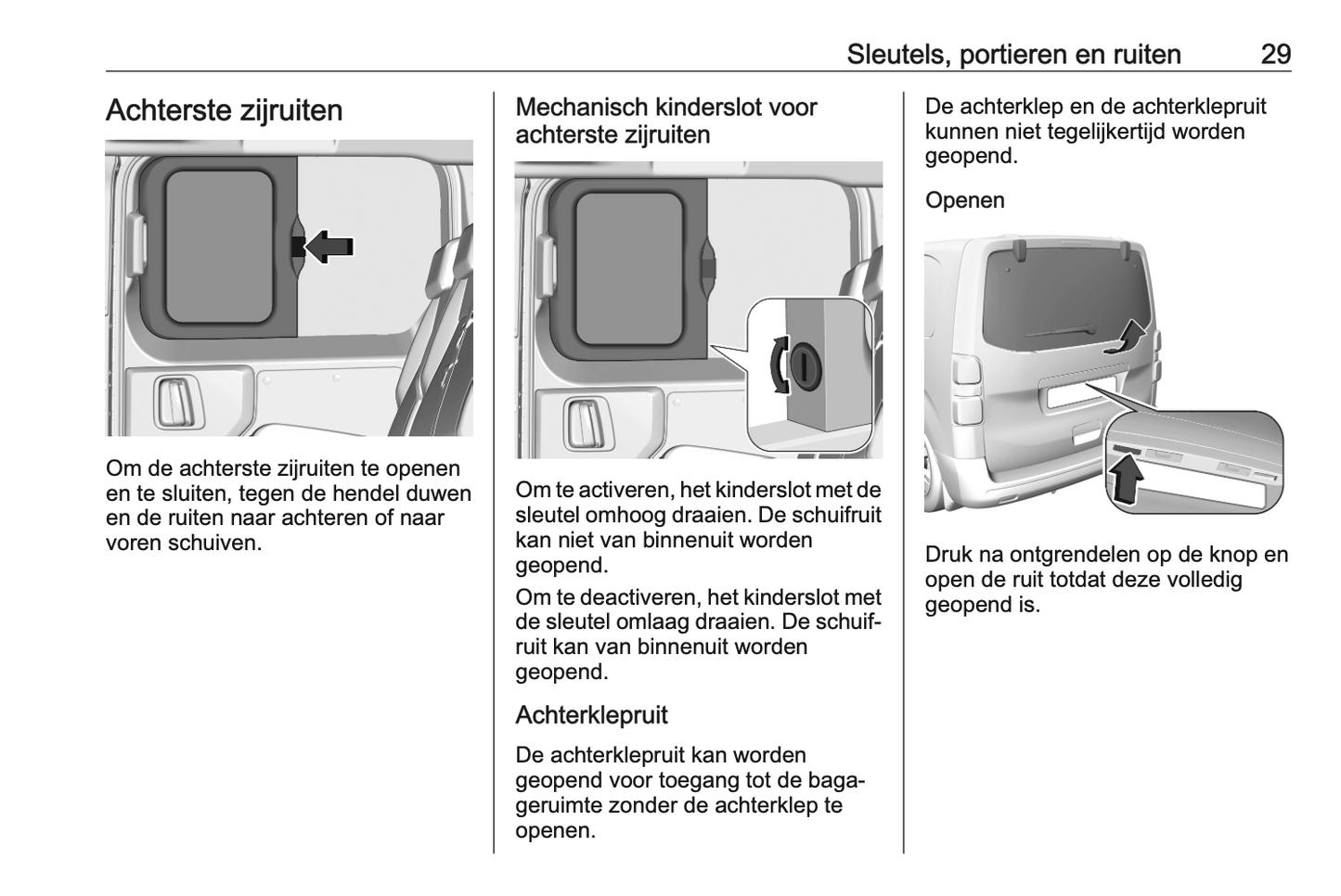 2023-2024 Opel Vivaro Gebruikershandleiding | Nederlands