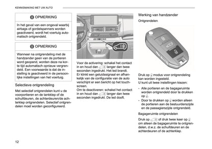 2026 Opel Vivaro Owner's Manual | Dutch