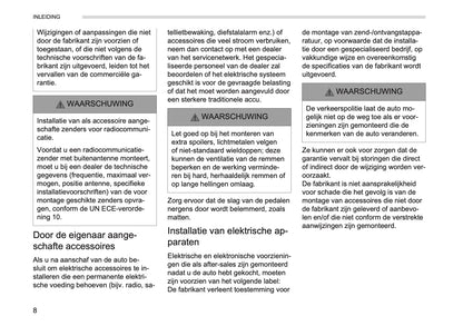 2026 Opel Vivaro Owner's Manual | Dutch