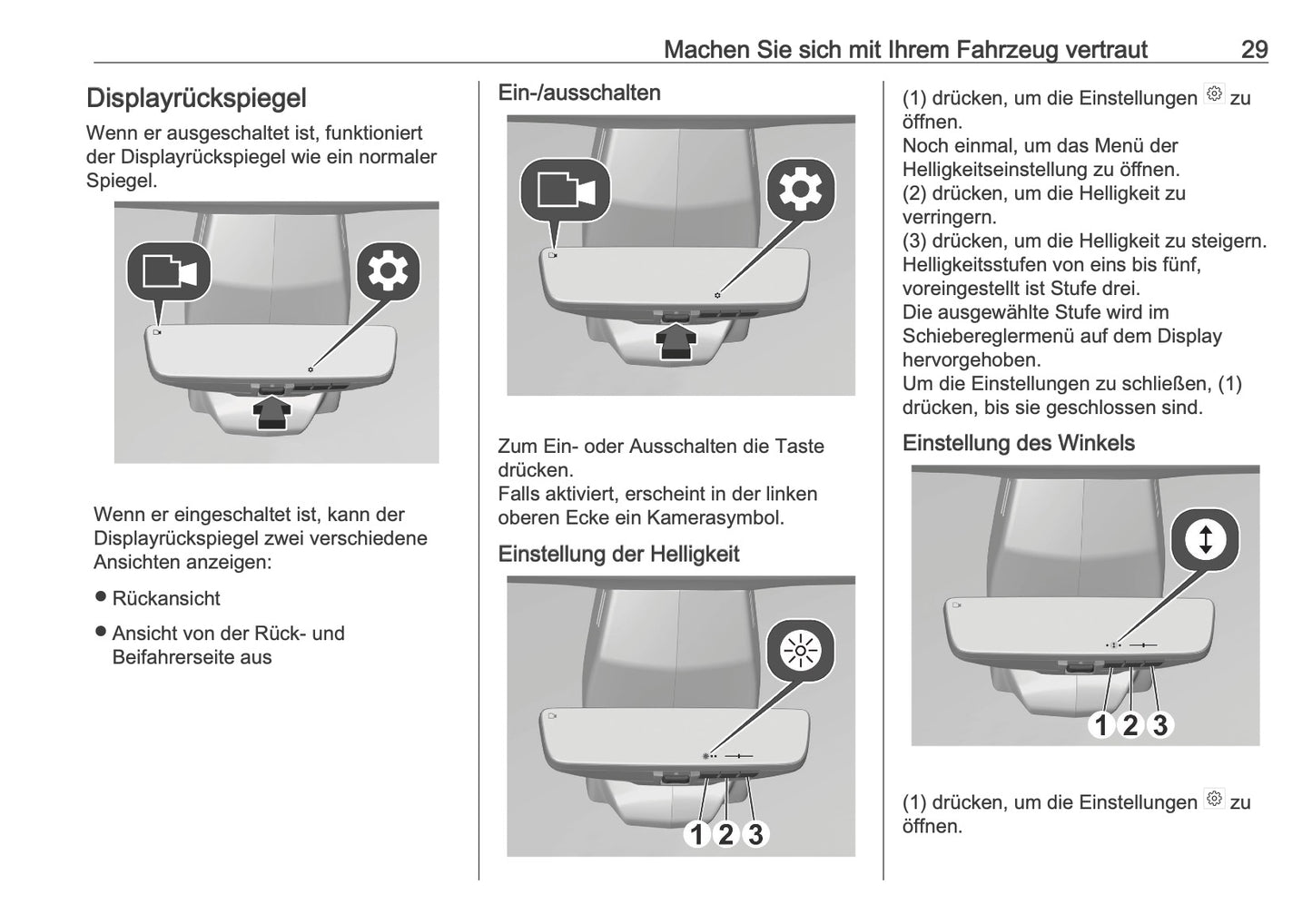 2025-2026 Opel Zafira Life Owner's Manual | German