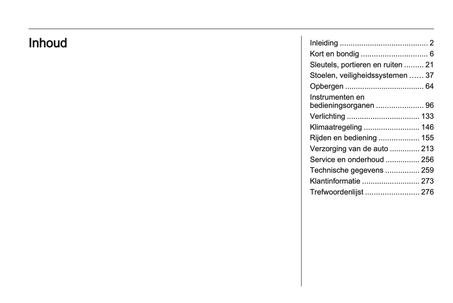 2012 Opel Zafira Tourer Owner's Manual | Dutch