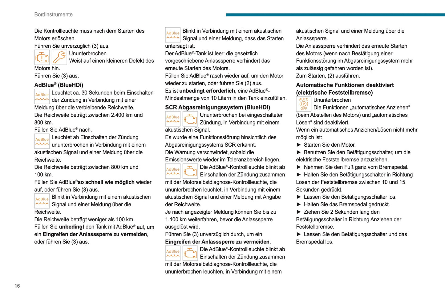 2023-2025 Peugeot 2008/e-2008 Owner's Manual | German