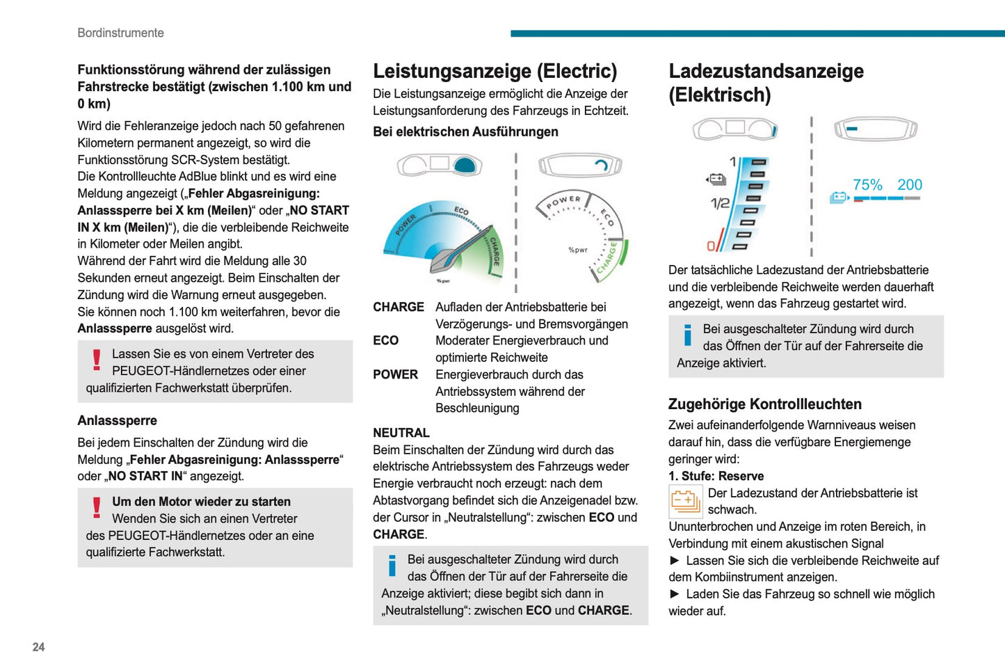 2023-2025 Peugeot 2008/e-2008 Owner's Manual | German