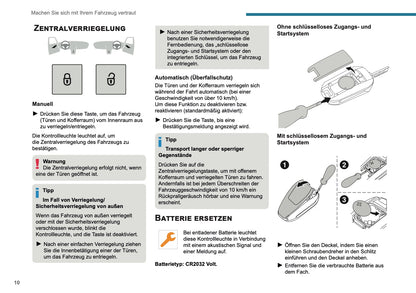 2025 Peugeot 2008 Bedienungsanleitung | Deutsch