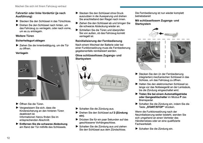 2025 Peugeot 2008 Bedienungsanleitung | Deutsch