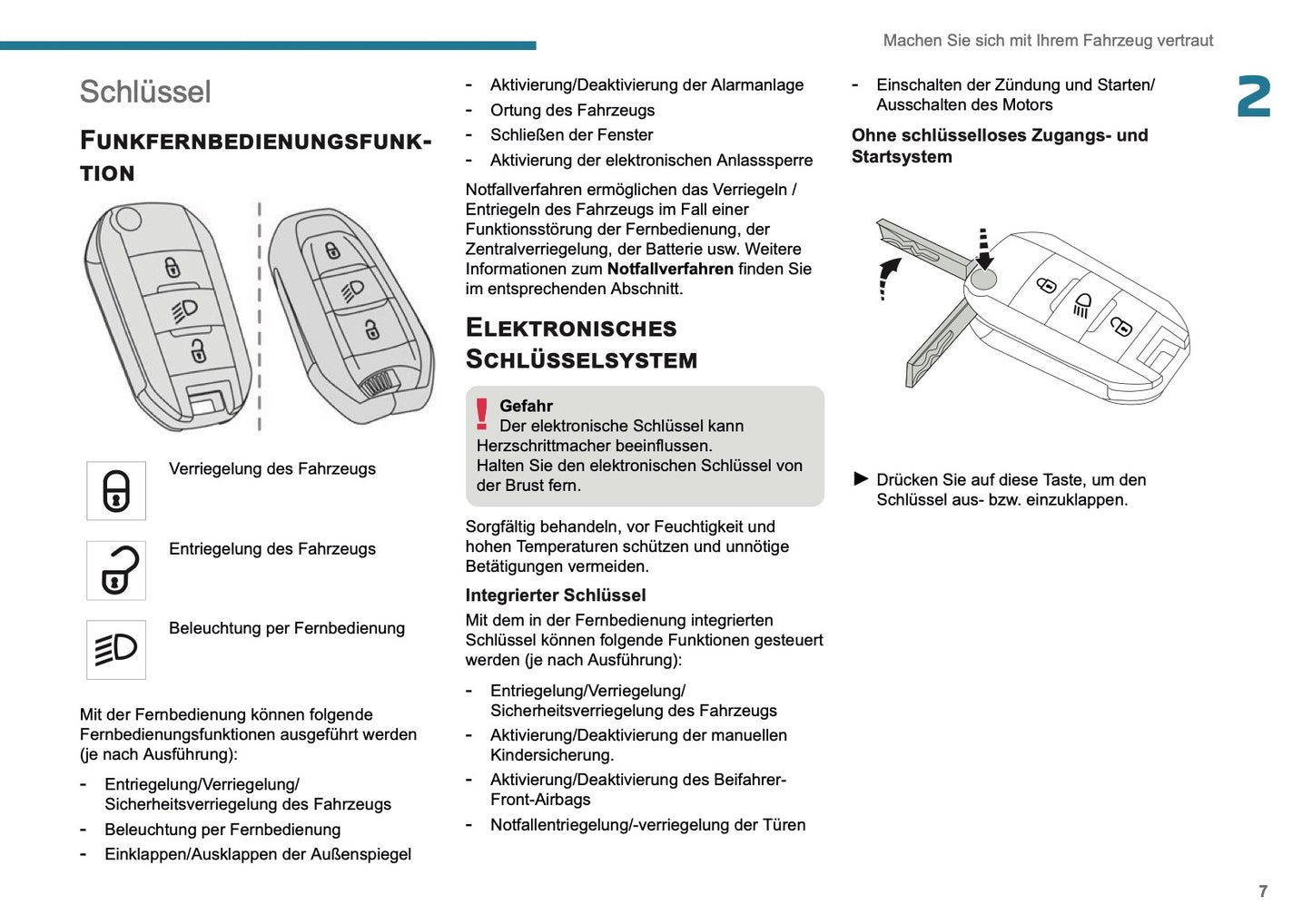 2025 Peugeot 2008 Bedienungsanleitung | Deutsch