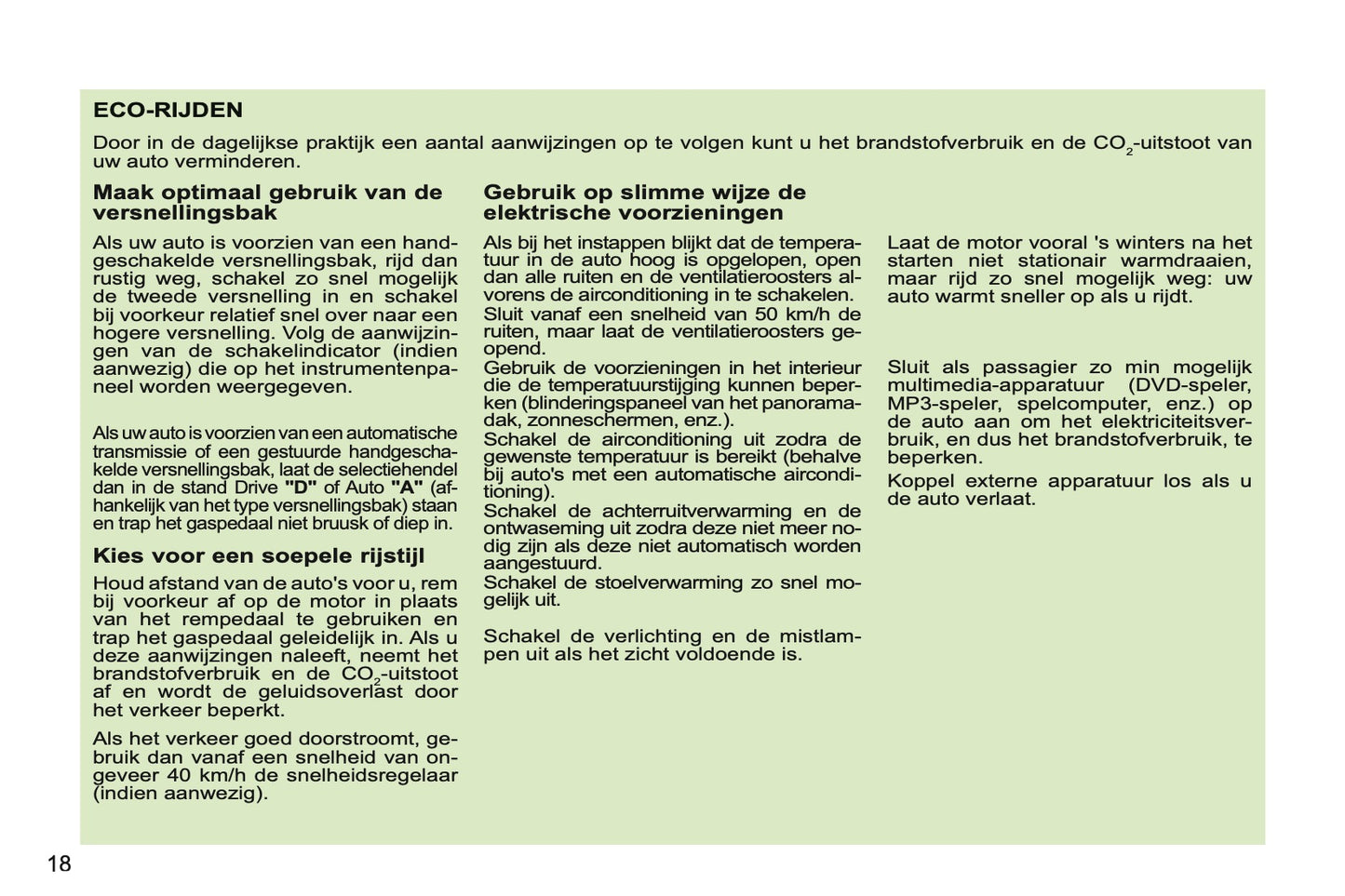 2011-2013 Peugeot 207 CC Owner's Manual | Dutch