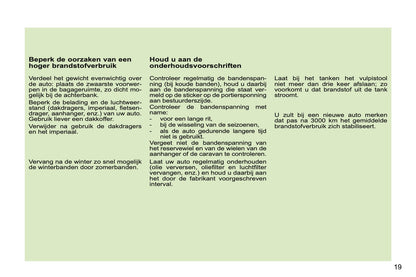 2011-2013 Peugeot 207 CC Owner's Manual | Dutch