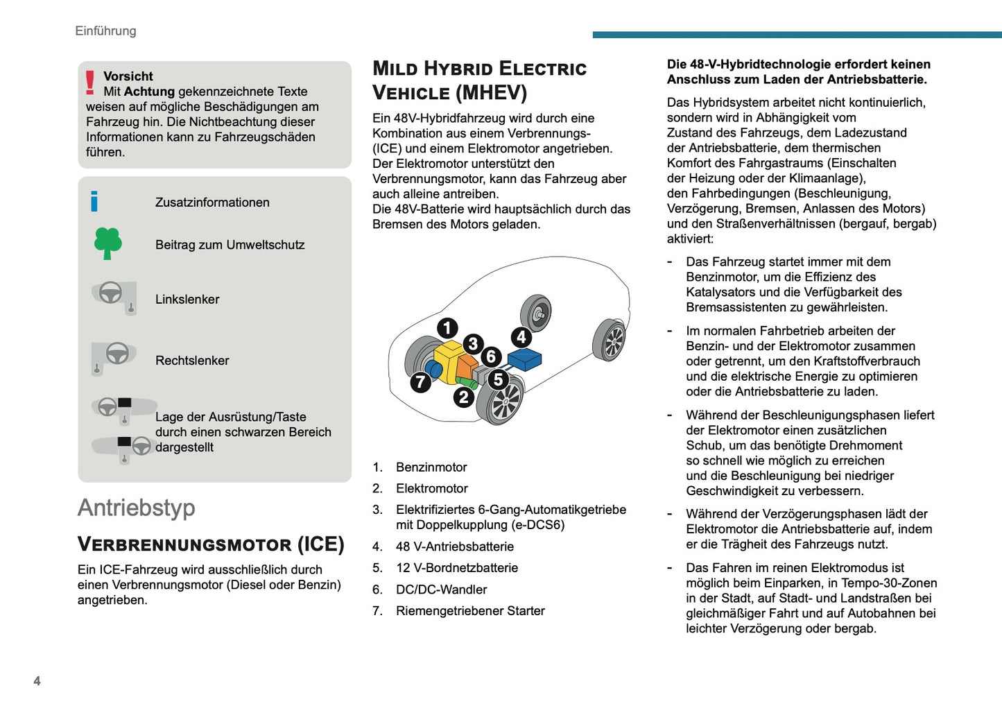 2025 Peugeot 208/e-208 Owner's Manual | German