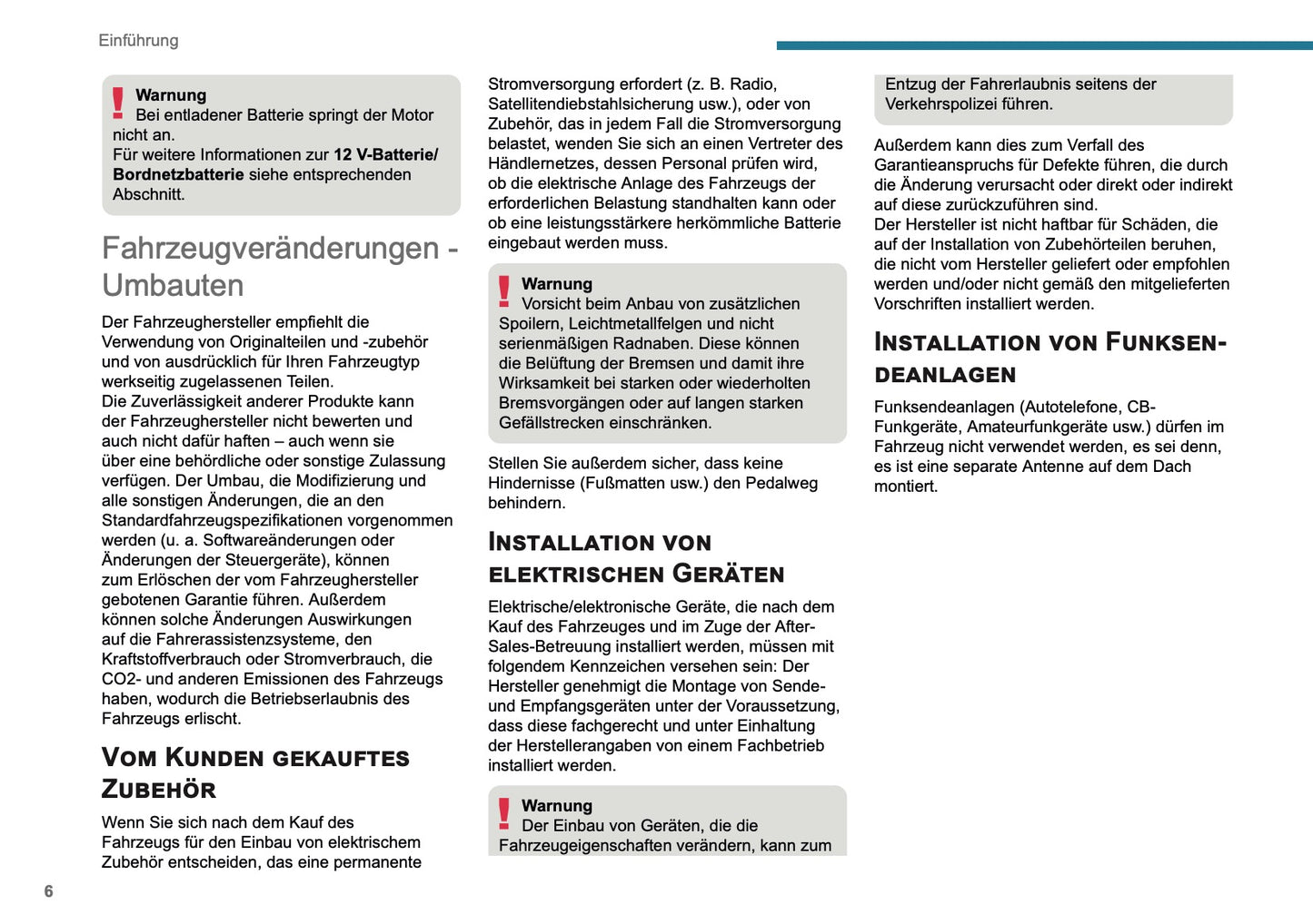 2025 Peugeot 208/e-208 Owner's Manual | German