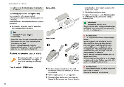 2025 Peugeot 208/e-208 Owner's Manual | French