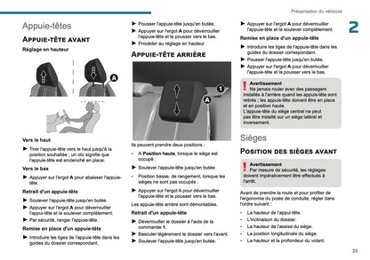 2025 Peugeot 208/e-208 Owner's Manual | French