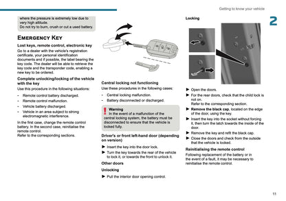 2025 Peugeot 208/e-208 Owner's Manual | English