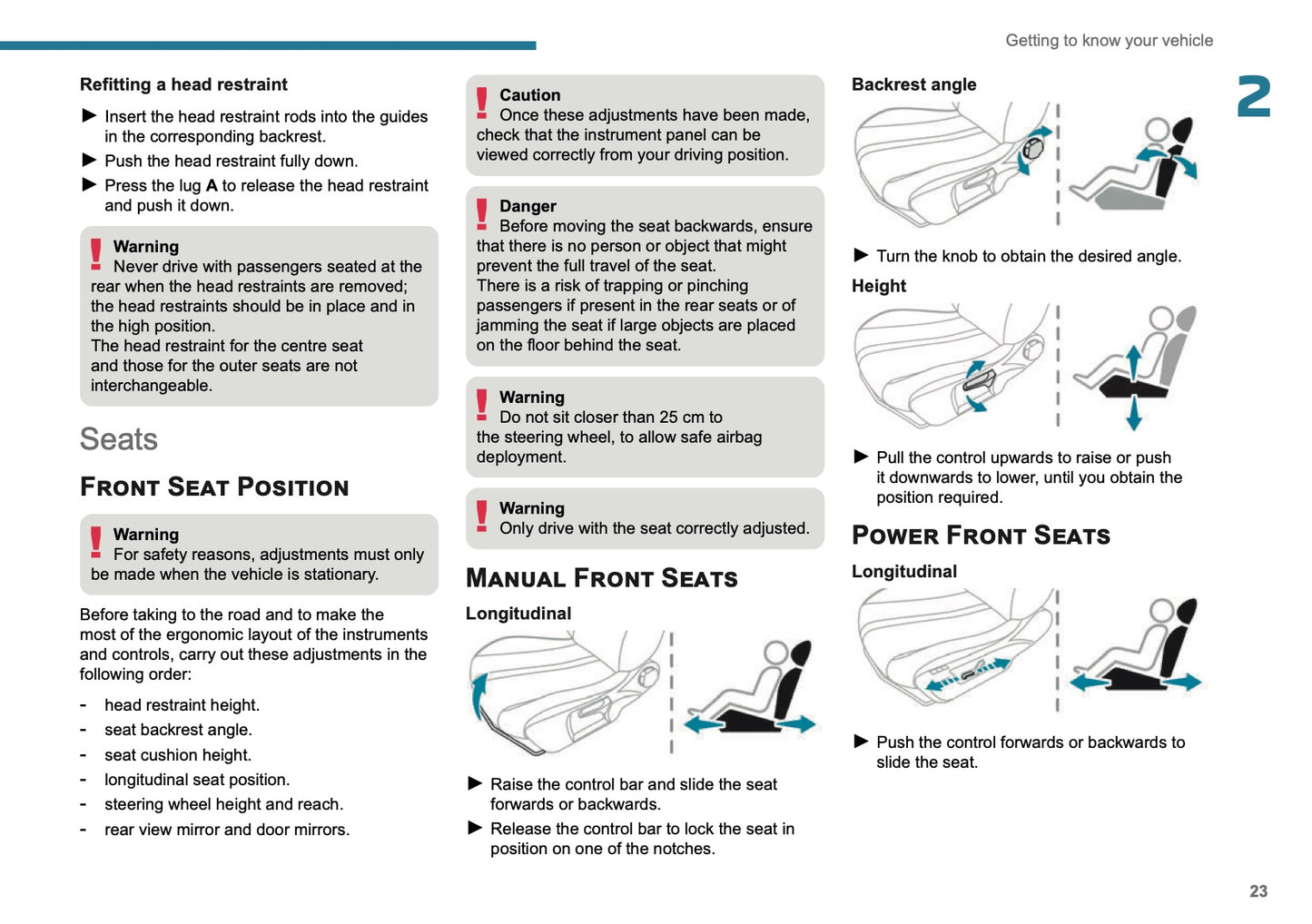 2025 Peugeot 208/e-208 Owner's Manual | English