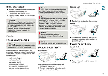 2025 Peugeot 208/e-208 Owner's Manual | English