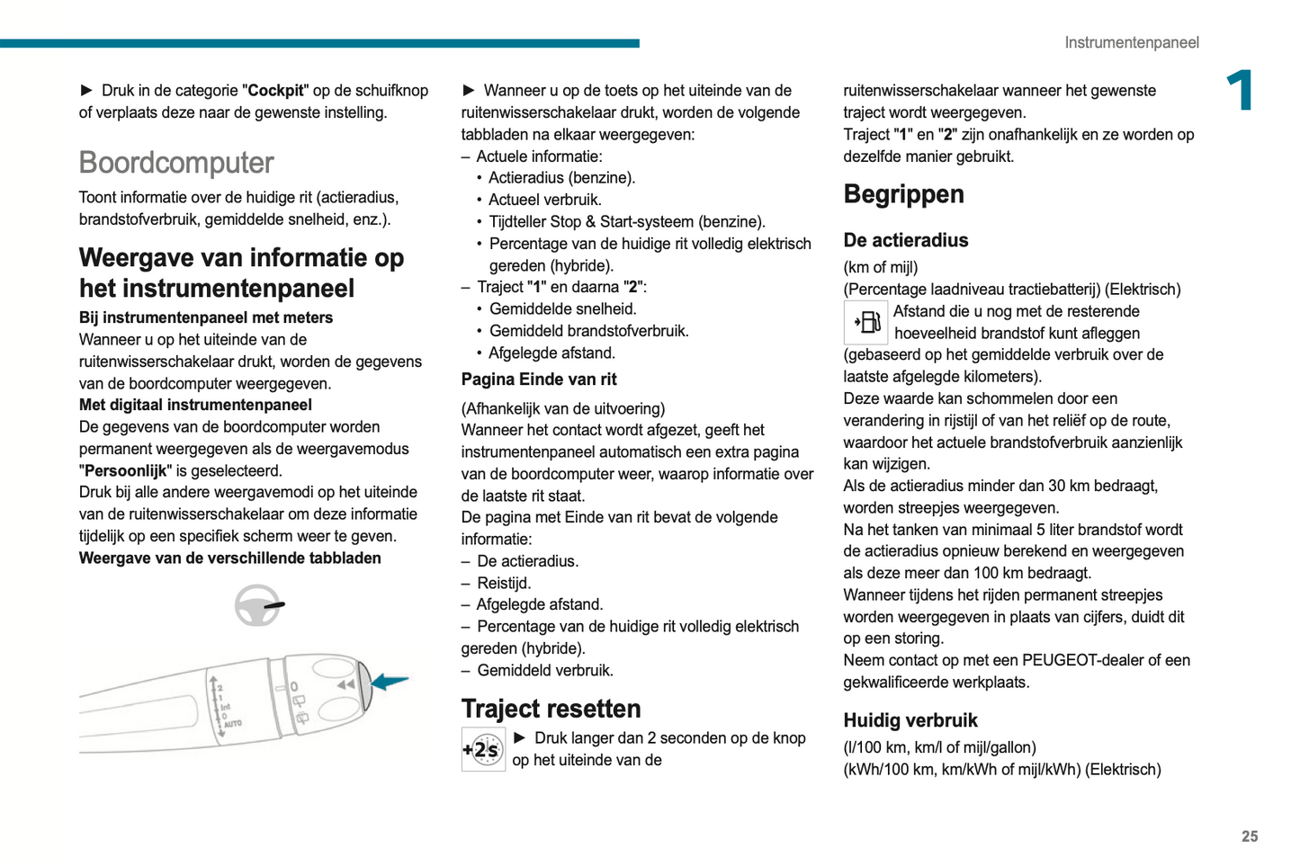 2023-2024 Peugeot 208/e-208 Owner's Manual | Dutch