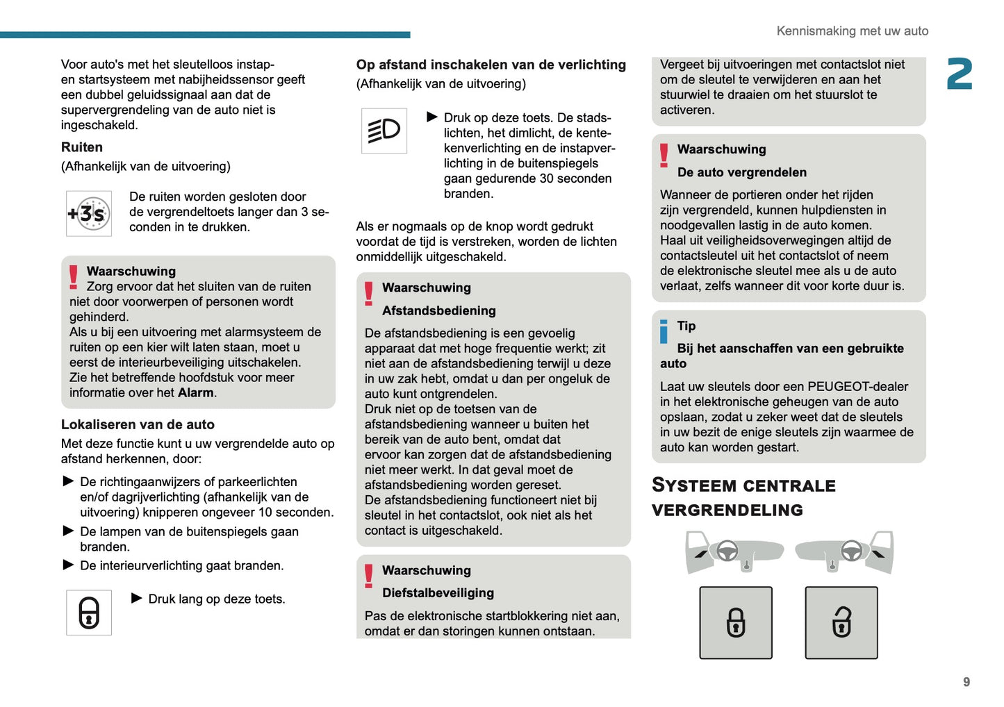 2025 Peugeot 208/e-208 Owner's Manual | Dutch
