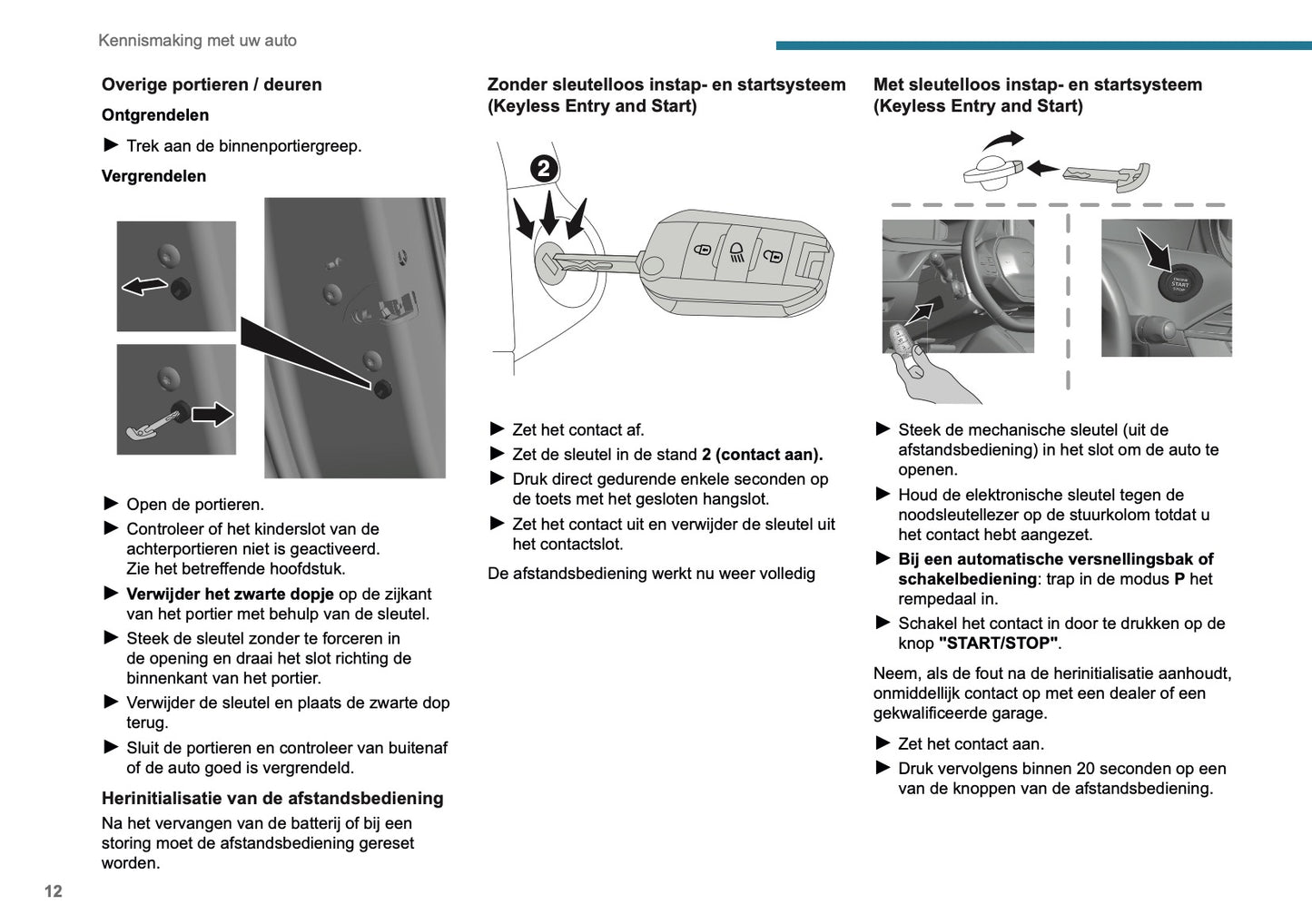 2025 Peugeot 208/e-208 Owner's Manual | Dutch