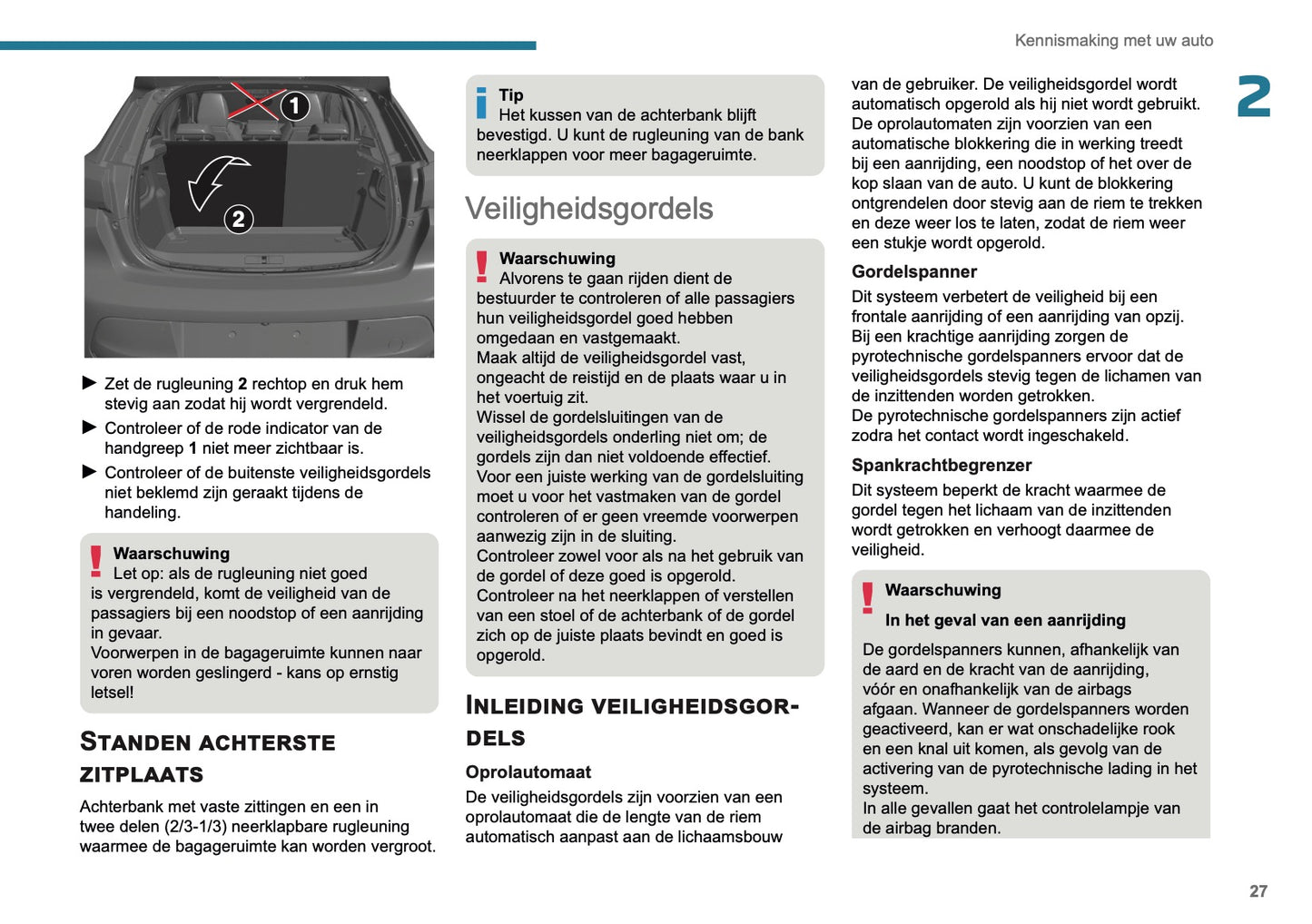 2025 Peugeot 208/e-208 Owner's Manual | Dutch