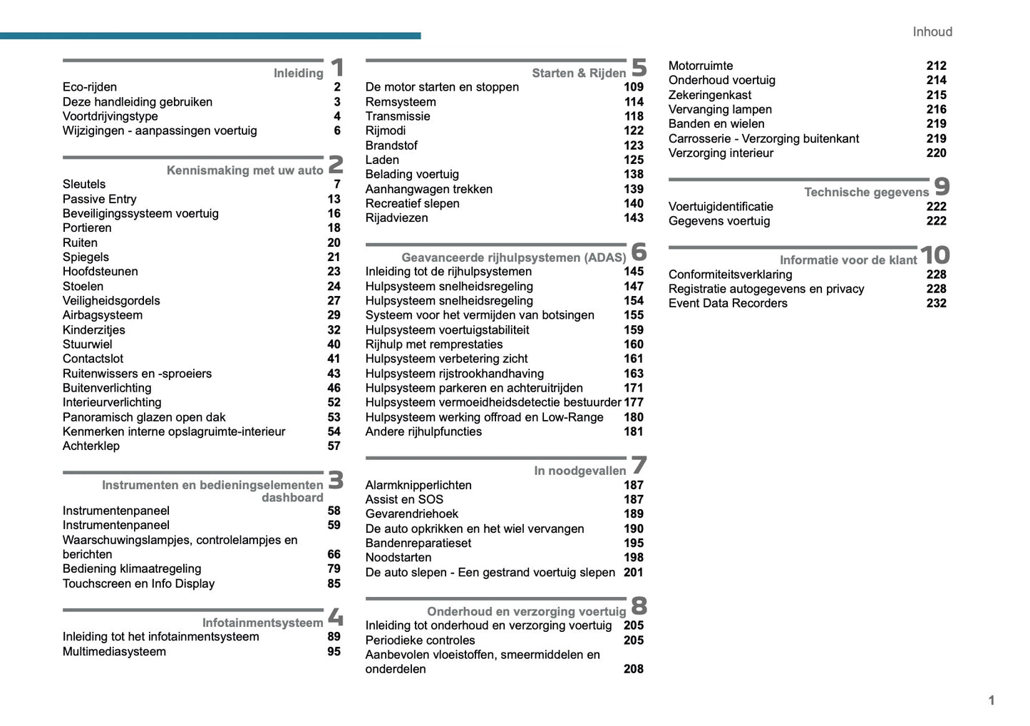 2025 Peugeot 208/e-208 Owner's Manual | Dutch