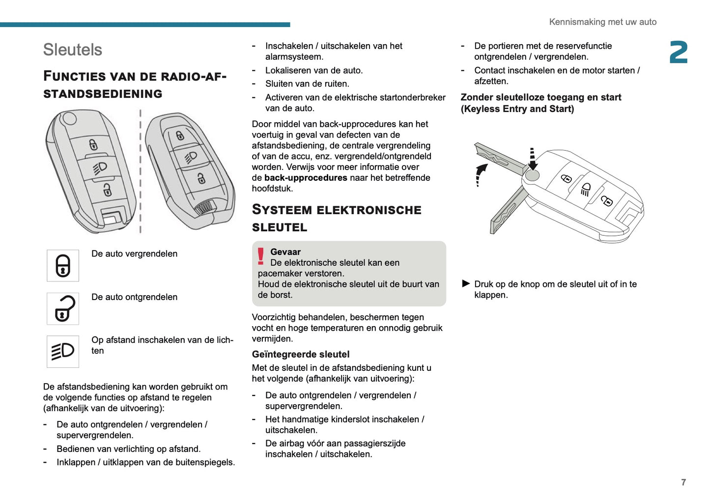 2025 Peugeot 208/e-208 Owner's Manual | Dutch