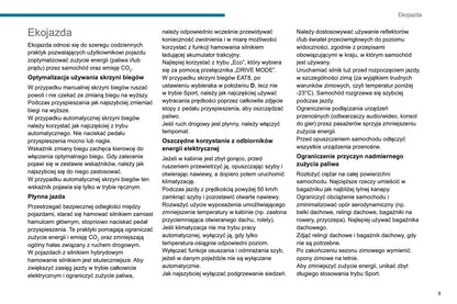 2023-2025 Peugeot 208 Owner's Manual | Polish