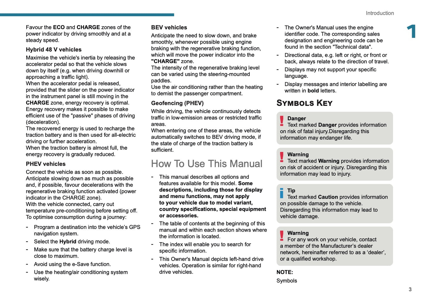 2025-2026 Peugeot 3008/5008 Owner's Manual | English