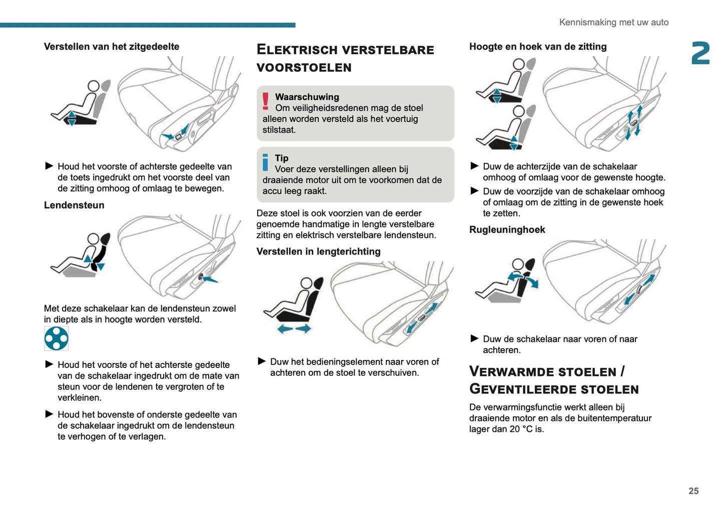 2025-2026 Peugeot 3008/5008 Owner's Manual | Dutch