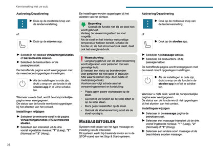 2025-2026 Peugeot 3008/5008 Owner's Manual | Dutch