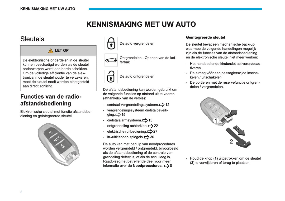 2026 Peugeot 3008/5008 Owner's Manual | Dutch