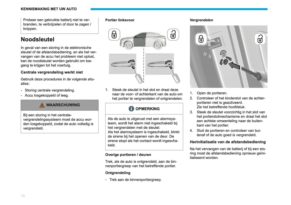 2026 Peugeot 3008/5008 Owner's Manual | Dutch