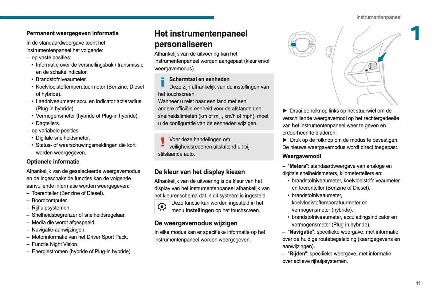 2023-2024 Peugeot 3008/5008 Owner's Manual | Dutch