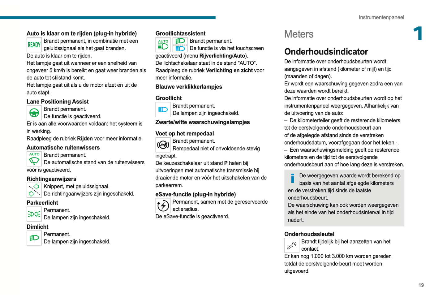 2023-2024 Peugeot 3008/5008 Owner's Manual | Dutch